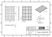 Cargar imagen en el visor de la galería, Table Top 800x1200 RTW