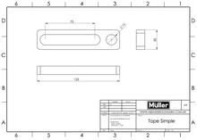 Cargar imagen en el visor de la galería, Tope Simple