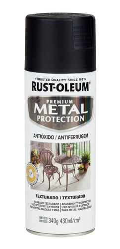 Aerosol Texturado Negro Rust Oleum